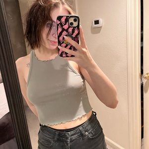 green forever 21 tank